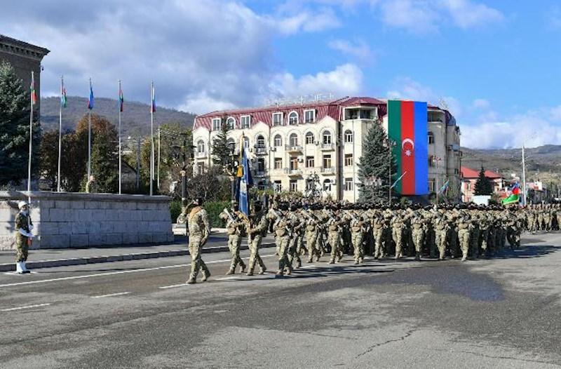 Xankəndində hərbi paradın keçirilməsi Azərbaycanın zəfərinin təntənəsidir