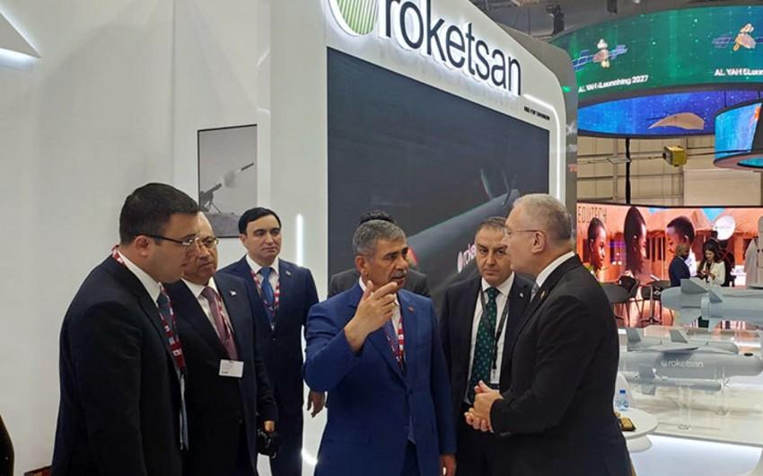 Zakir Həsənov \"ROKETSAN\"ın rəhbərliyi ilə hərbi-texniki əməkdaşlığı müzakirə etdi - FOTO