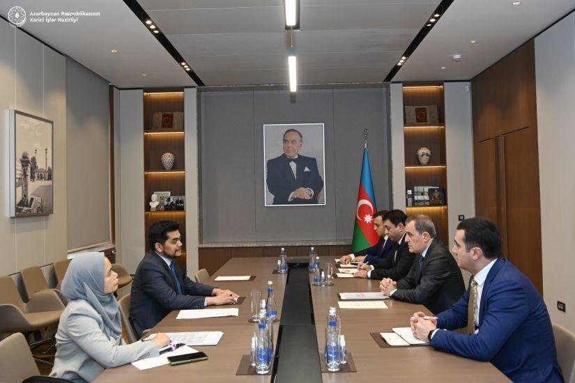 Ceyhun Bayramov Malayziyanın yeni səfiri ilə görüşdü