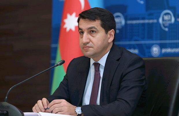 Hikmət Hacıyev: \"Fransa və bəzi Avropa ölkələri Ermənistanı silahlandırır\"