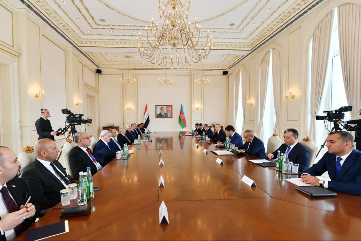 Dövlət başçısı: İraq Prezidentinin səfəri çox yaxşı nəticələr verəcək