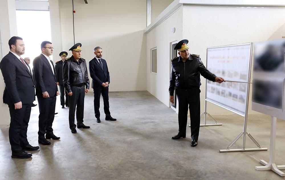 Kərim Vəliyevlə Aqil Qurbanov hərbi hissəyə baxış keçirdi - FOTO