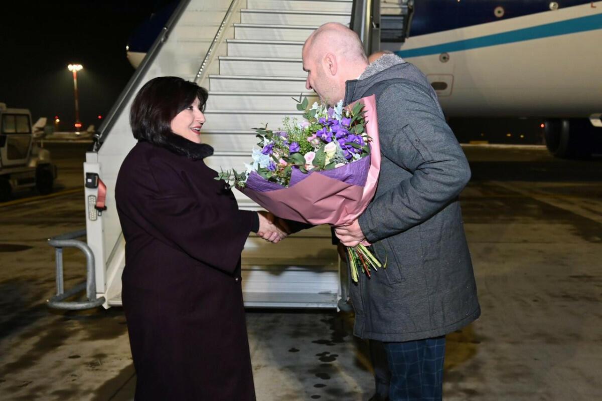 Sahibə Qafarova Çexiyaya getdi Sahibə Qafarova Çexiyaya getdi