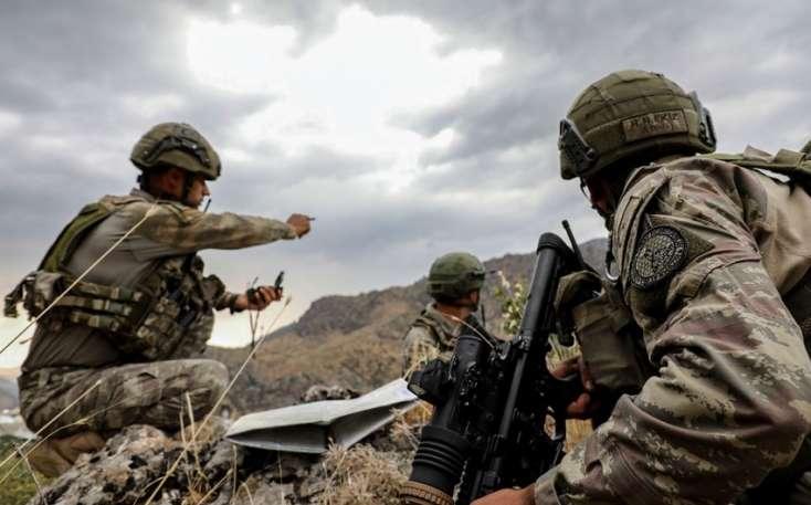 Türkiyə Ordusu PKK-ya məxsus sığınacaqları məhv etdi