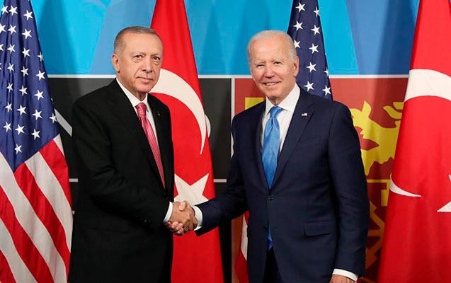 Ərdoğan Baydenlə telefonla danışdı