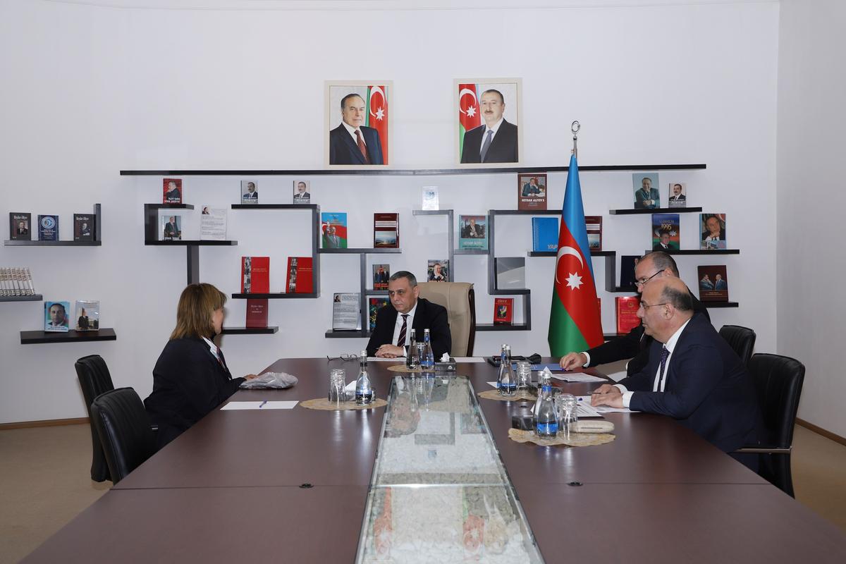 Dövlət Xidmətinin rəisi Göyçayda vətəndaş qəbulu keçirib - FOTO