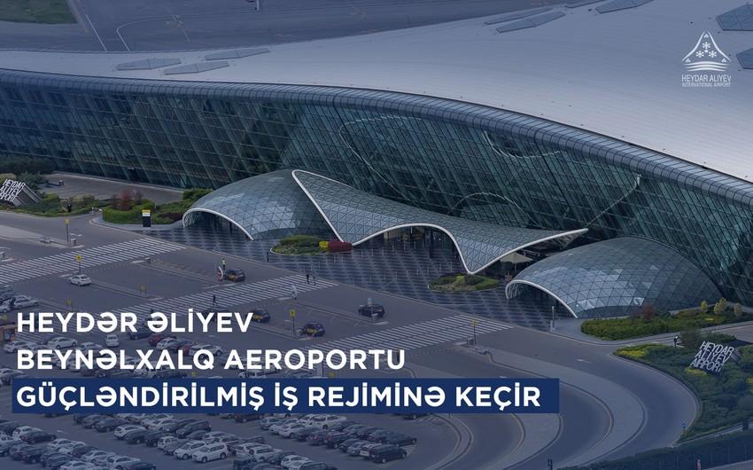 Bakı hava limanı bayram günlərində gücləndirilmiş iş qrafikinə keçir