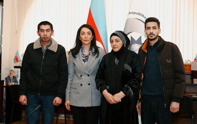 Ombudsman Aqşin və Hüseynlə görüşdü - FOTO