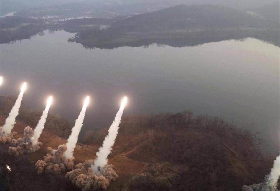 Şimali Koreya Sarı dənizə doğru 60 mərmi atdı