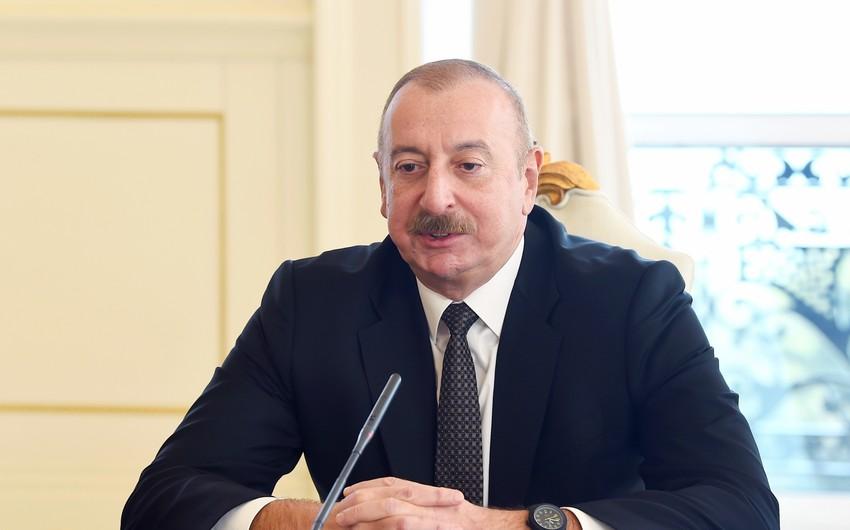 İlham Əliyev: \"Azərbaycan-Birləşmiş Ərəb Əmirlikləri əməkdaşlığı çoxşaxəlidir\"