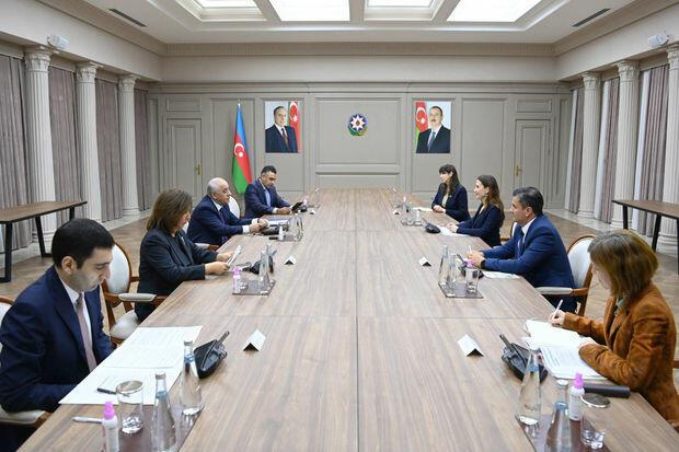 Əli Əsədov UNICEF-in regional direktoru ilə görüşdü
