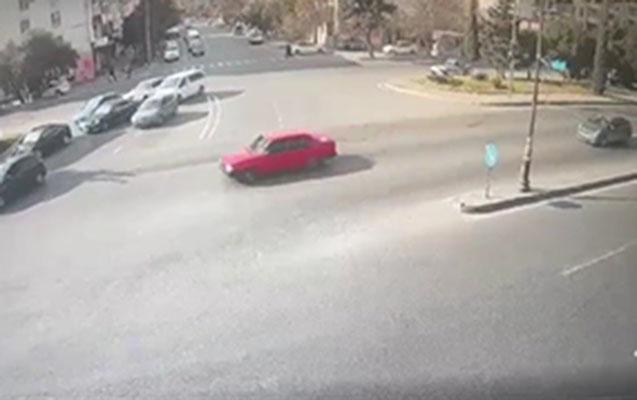 Narkotikin təsiri altında avtoxuliqanlıq edirdi, həbs olundu - VİDEO