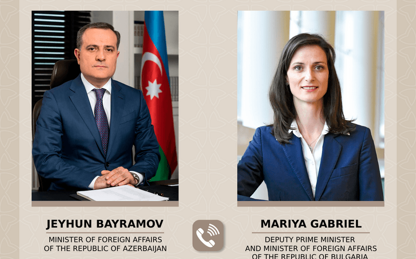 Ceyhun Bayramov bolqar həmkarı ilə ikitərəfli münasibətləri müzakirə etdi