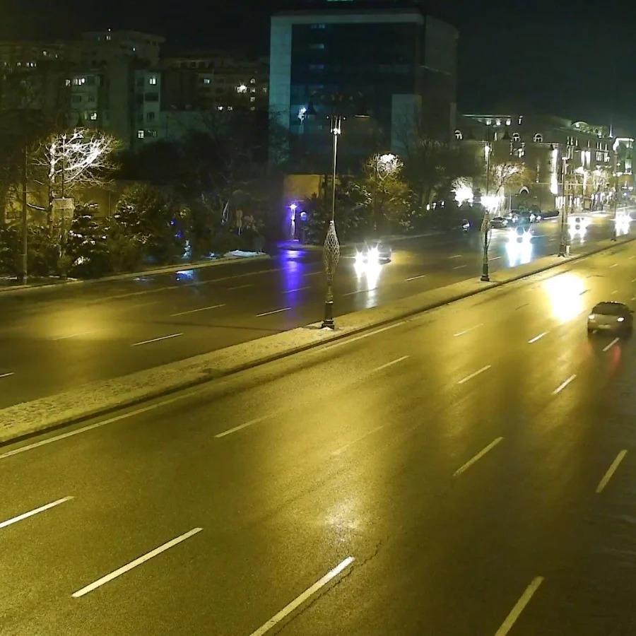 Paytaxt yollarında son vəziyyət - FOTO