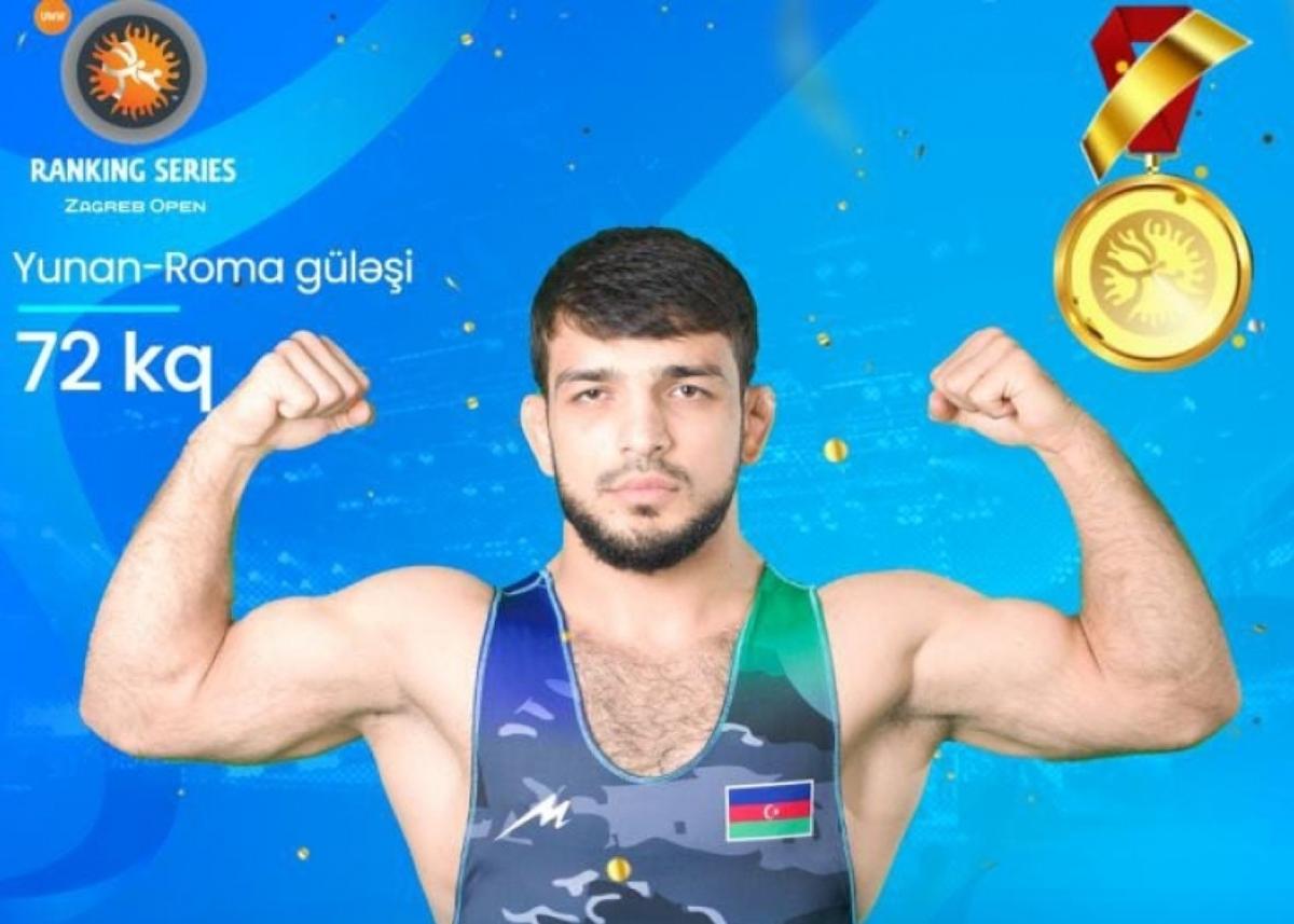 Yunan-Roma güləşçimiz qızıl medal qazandı