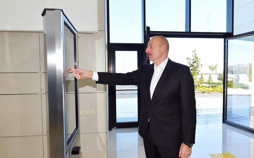 Prezident Lənkəranda “ASAN xidmət” mərkəzinin açılışını etdi