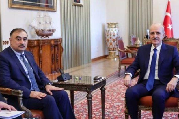 TBMM sədri Azərbaycan səfirini qəbul etdi