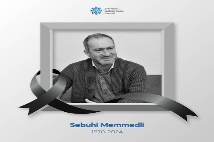 MEDİA jurnalistin vəfatı ilə bağlı başsağlığı verdi