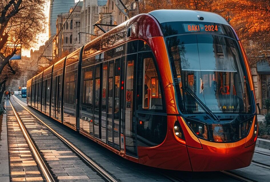 Bakıda tramvay xəttinin keçəcəyi küçə və prospektlər - XƏRİTƏ