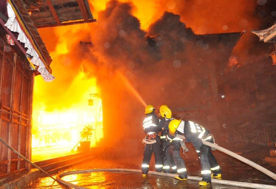 Çində məktəb yataqxanası yandı: 13 ÖLÜ