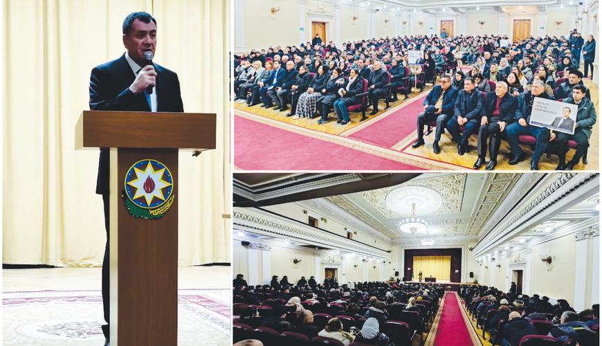 Prezidentliyə namizəd Qüdrət Həsənquliyev Qaradağda seçicilərlə görüşdü - FOTO