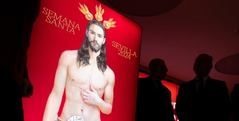 İsa Məsihin şəkli qalmaqala səbəb oldu - Homoseksual kimi təsvir edildi?