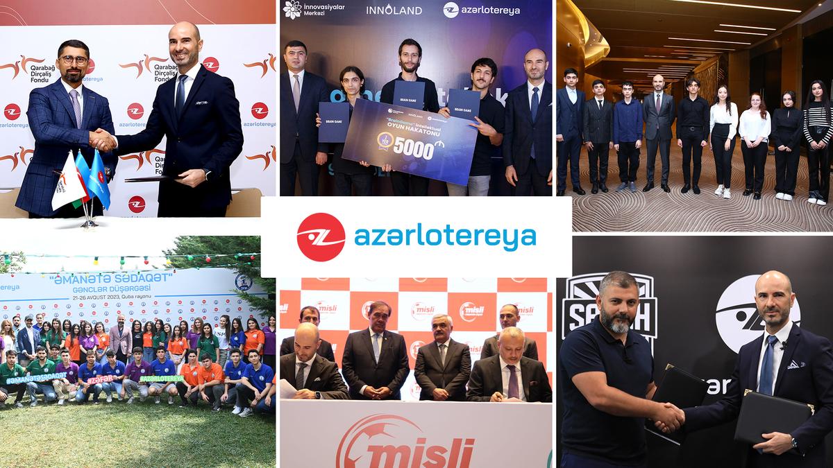 “Azərlotereya” KSM və sponsorluq fəaliyyətinin hesabatını AÇIQLADI