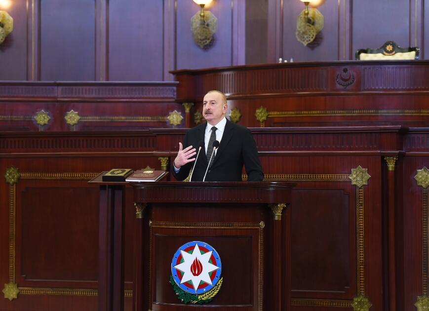 Prezident: Bu gün hərbi sahədə texnoloji inkişaf və üstünlük böyük əhəmiyyət daşıyır