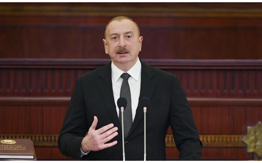 Prezident: \"Milli-mənəvi dəyərlər bizim cəmiyyətimizin əsasıdır və bu, sarsılmaz varlıqdır\"