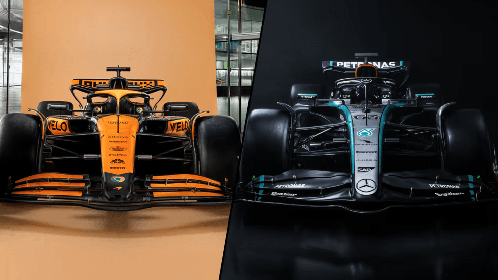 \"Mersedes\" və \"McLaren\" yarış avtomobillərini eyni gündə təqdim etdi - FOTOLAR