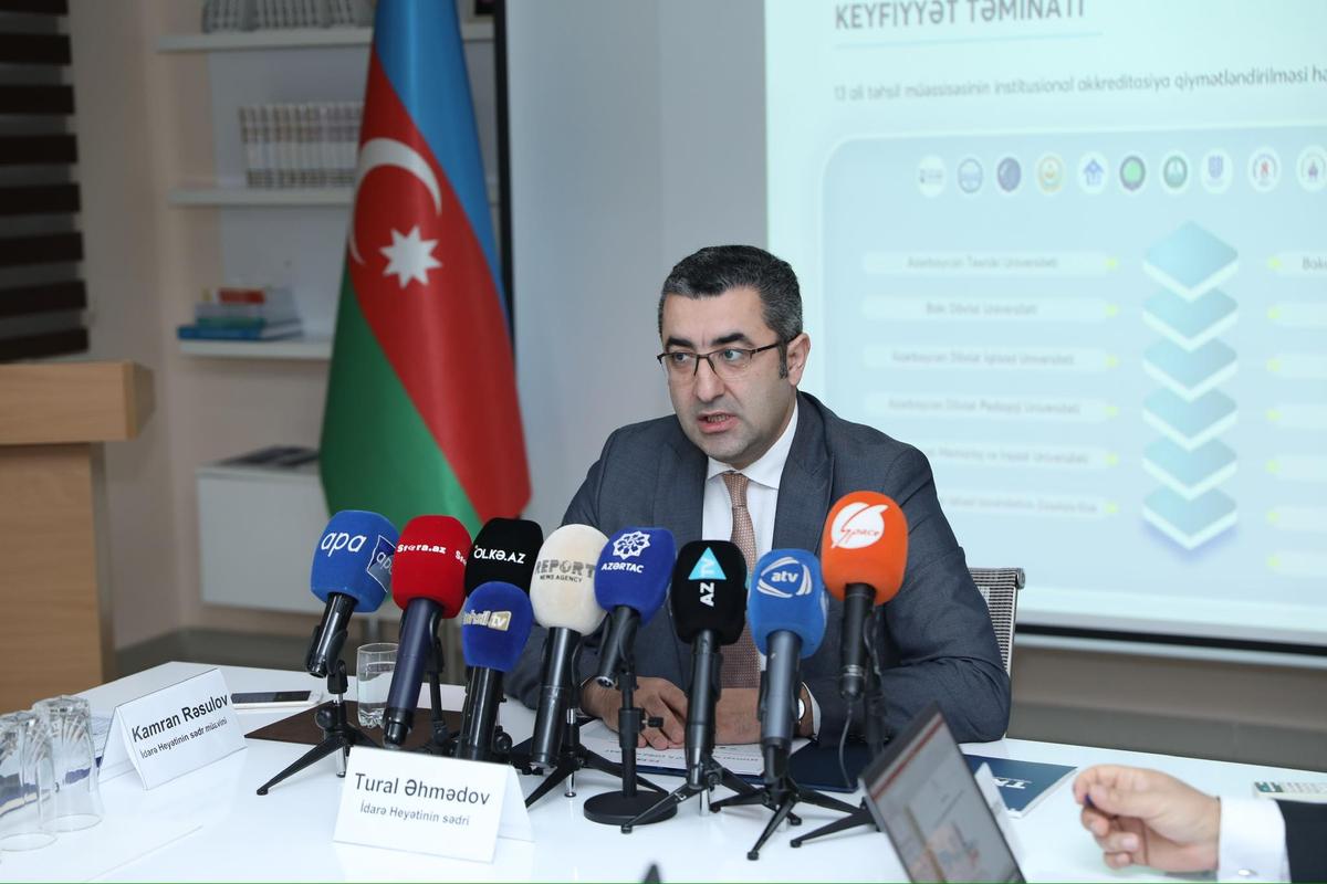 Ötən il 13 universitet institusional akkreditasiyadan keçirilib - RƏSMİ