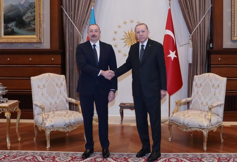 İlham Əliyev Rəcəb Tayyib Ərdoğanı təbrik edib
