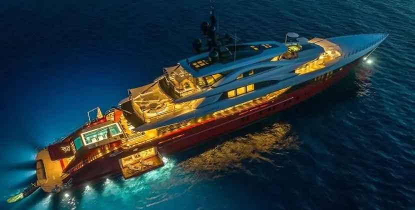 60 milyon dollarlıq bu yaxta görənləri heyrətləndirir