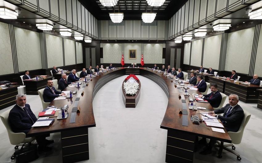 Ərdoğanın sədrliyi ilə Türkiyə Nazirlər Kabinetinin iclası KEÇİRİLİR