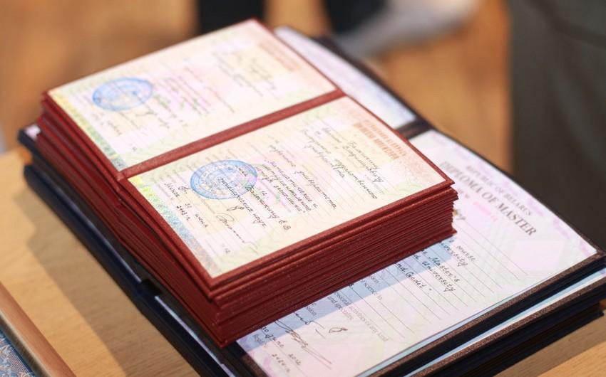 Daha 21 nəfərin diplomu TANINMADI