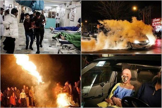 İranda tonqal faciəsi: 15 nəfər öldü