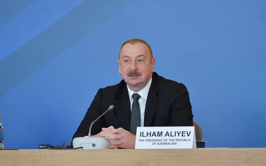 İlham Əliyev: "Bakı Forumu qlobal miqyasda aparıcı beynəlxalq tədbirlərdən birinə çevrilib"
