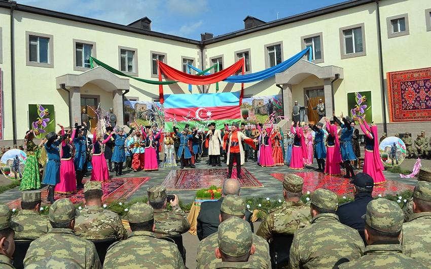 Azərbaycan Ordusu Novruz bayramını qeyd etdi - VİDEO