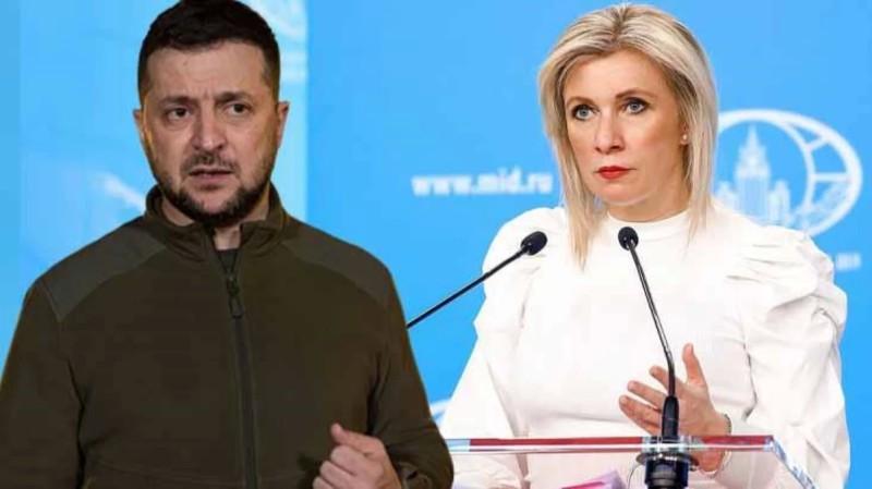 \"Zelenski kimyagərlik niyyətindədir, Rusiya iştirak etməyəcək\" - Zaxarova