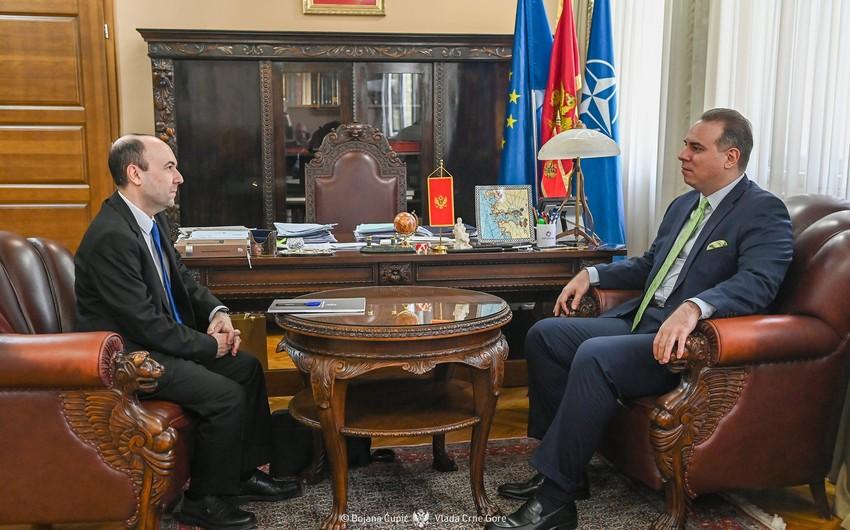 Azərbaycanla Monteneqro arasında əlaqələrin genişləndirilməsi MÜZAKİRƏ EDİLDİ