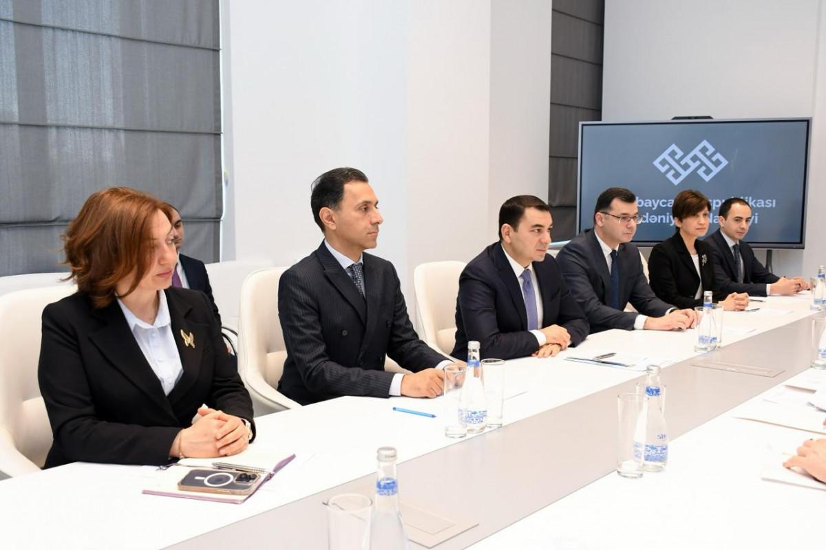 Adil Kərimli belaruslu həmkarı ilə GÖRÜŞDÜ - FOTO