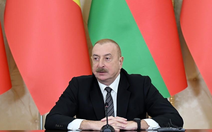 İlham Əliyev: \"Konqo ilə Azərbaycan arasında güclü dostluq əlaqələri yaradılacaq\"