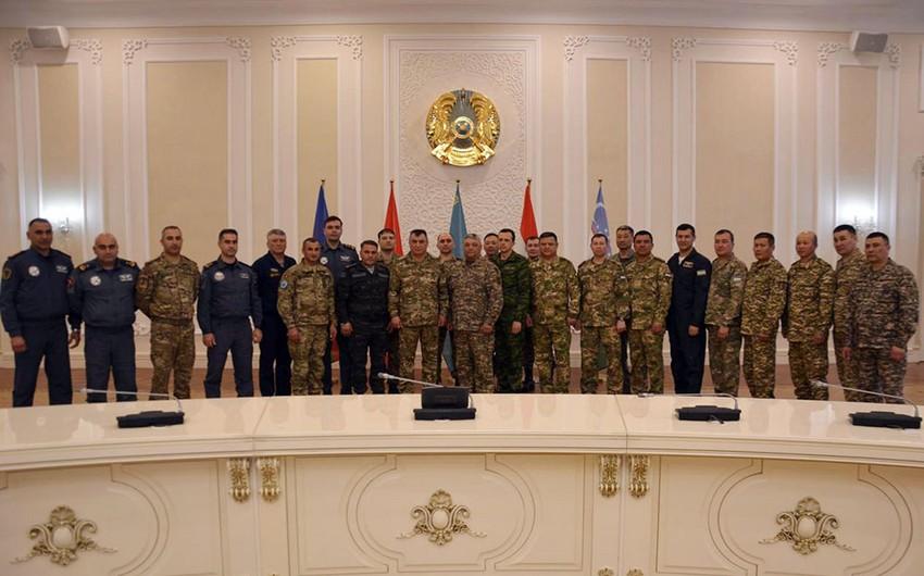Azərbaycan, Qazaxıstan, Qırğızıstan, Tacikistan və Özbəkistan birgə təlim KEÇİRƏCƏK - FOTO