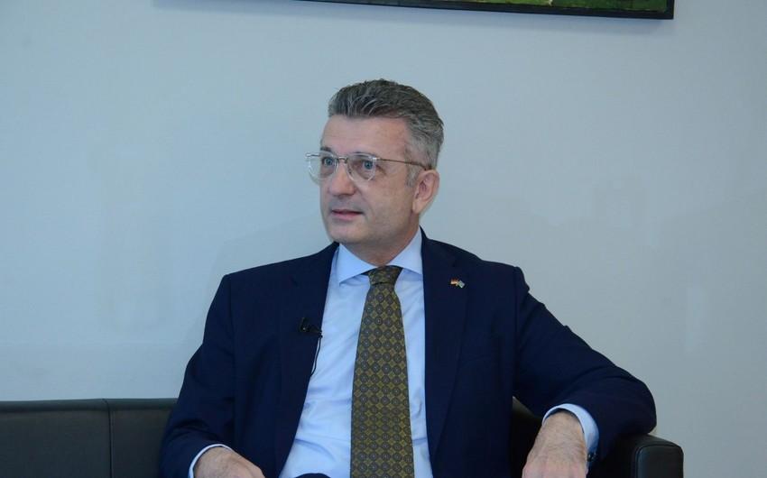 Almaniya səfiri: \"Biz Azərbaycan ilə NATO arasında əlaqələrin möhkəmlənməsini səbirsizliklə gözləyirik\"