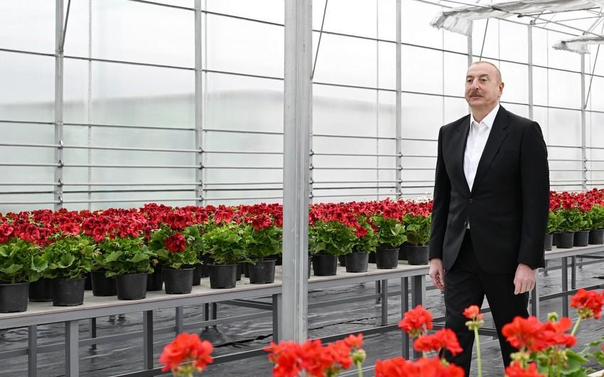 İlham Əliyev Gəncədə Ekoloji Park Kompleksinin tikintisi ilə TANIŞ OLDU - YENİLƏNDİ