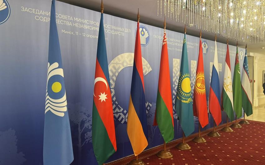 Minskdə MDB Xarici İşlər Nazirləri Şurasının iclası BAŞLADI