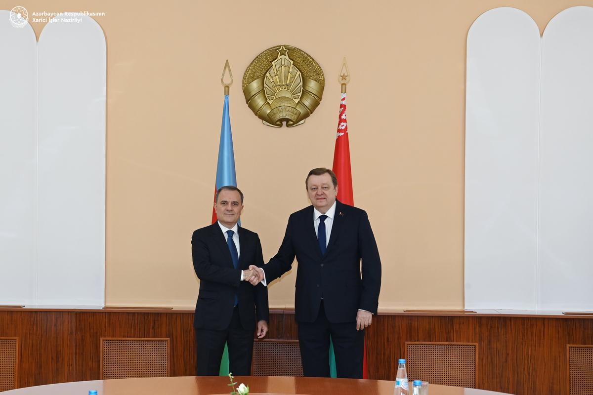 Ceyhun Bayramov Belarus XİN başçısı ilə GÖRÜŞDÜ - FOTO - YENİLƏNDİ Ceyhun Bayramov Belarus XİN başçısı ilə GÖRÜŞDÜ - FOTO - YENİLƏNDİ