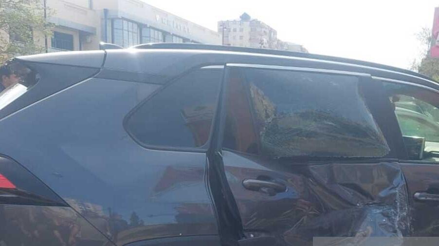 Gəncədə zəncirvarı qəza olub, yaralılar var - FOTO
