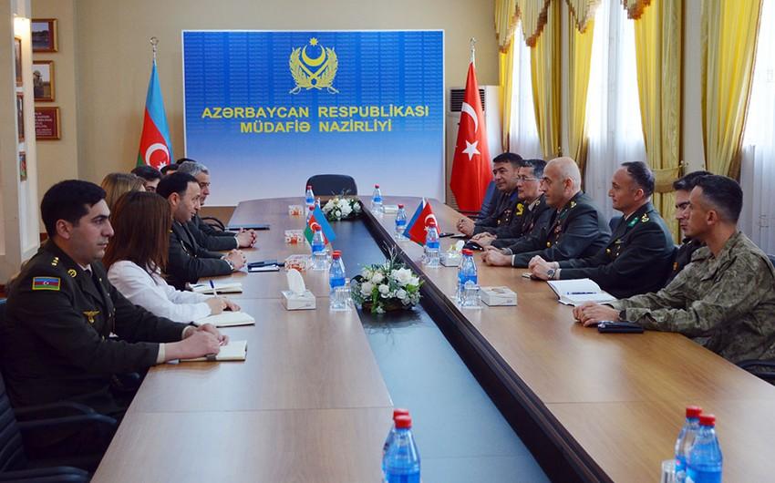 Azərbaycan və Türkiyə hərbi informasiya sahəsində qarşılıqlı təcrübə mübadiləsi apardı - FOTO