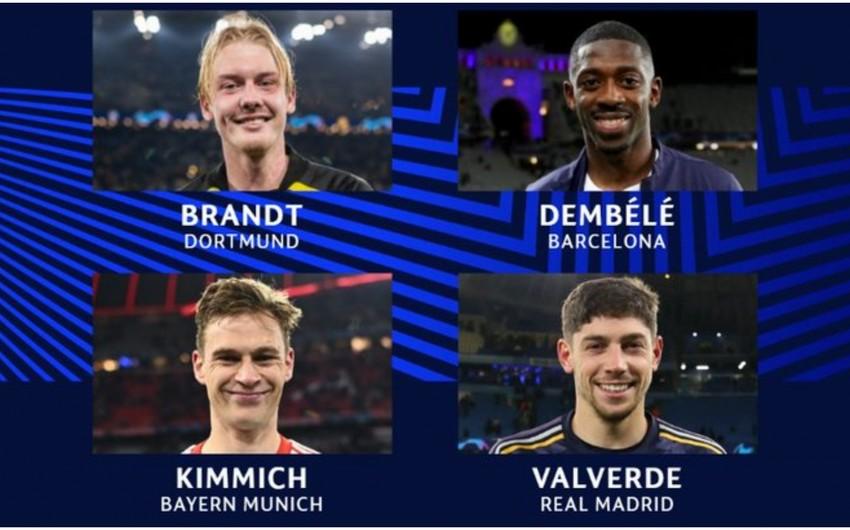 UEFA Çempionlar Liqasında həftənin futbolçusu adına namizədlər AÇIQLANDI
